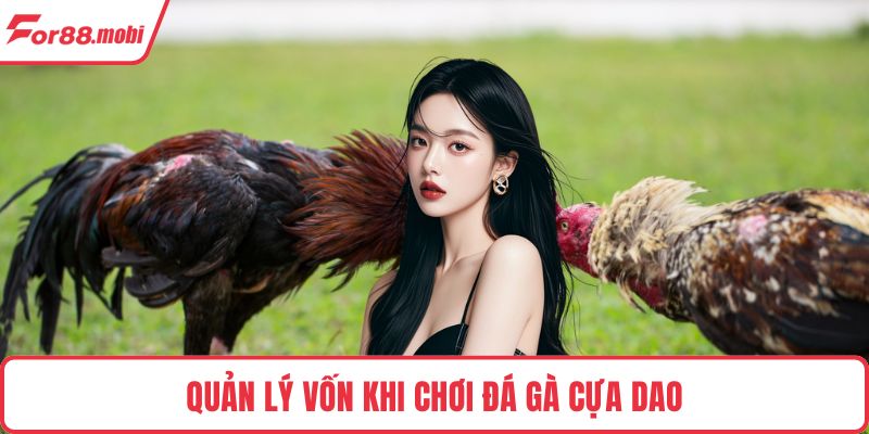 Đá Gà Cựa Dao – Trải Nghiệm Hấp Dẫn Và Cách Cược Thắng Lớn 4 Quản lý vốn khi chơi đá gà cựa dao